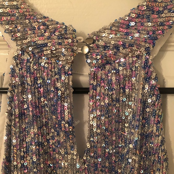 Cable & Gauge Sequin Tank Size M - Picture 3 of 6